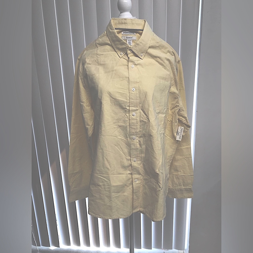 Men Long-sleeve Shirt Amazon Brand